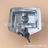 MS858工程车门锁 船舶用锁 发电机组门锁 不锈钢面板锁 房车门锁