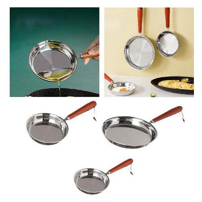 Frying Pan Metal Skillet Household Fry Pan Pancakes Pan