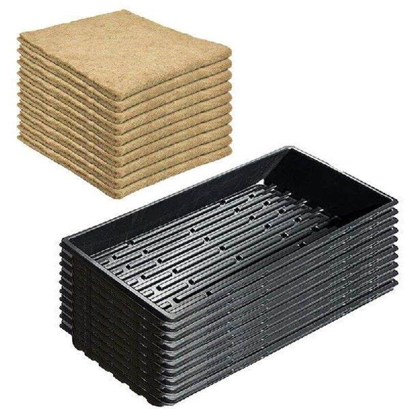 Plant Starter Tray Propagation Tray With Mats  Garden - 实物图