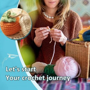 Crochet Hook Set Crocheting Kit Crochet Hooks for Starters w