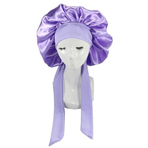 New Satin Hair Cap For Sleeping Invisible Flat Imitation Sil