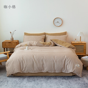 Thickened bed four sets Bed sheet quilt cover pillow case