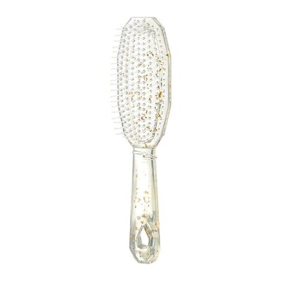1 plastic crystal scalp massage comb, anti-static massage br