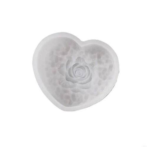 3D Heart Silicone Molds for Making Soap Home Decoration