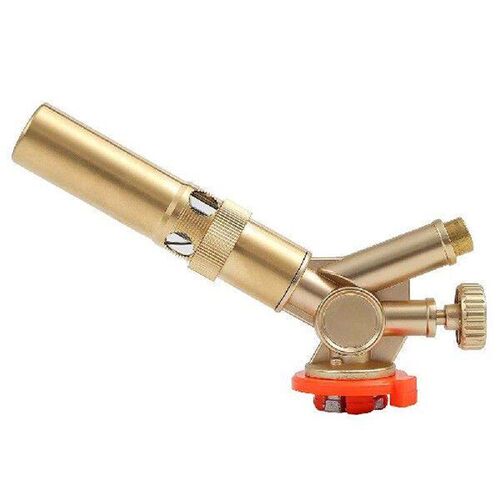 Butane Torch Brass with Adjustable Flame Kitchen Cooking