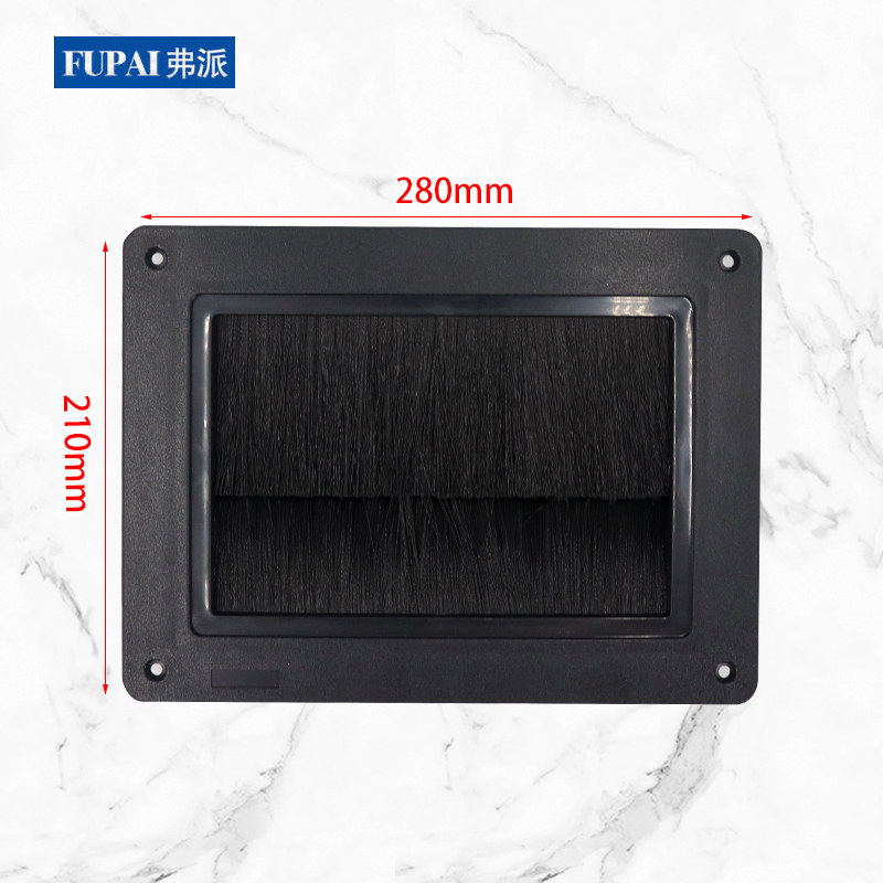 机房专用走线盒网络地板过线盒长方形穿线孔防静电地板毛刷穿线盒,电子/电工,开关/插座底盒,淘宝优惠券,粉丝福利购,淘宝优惠卷