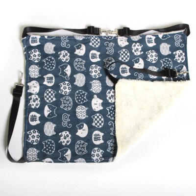 Cat Hanging Hammock with Adjustable Straps Double-Sided Pet