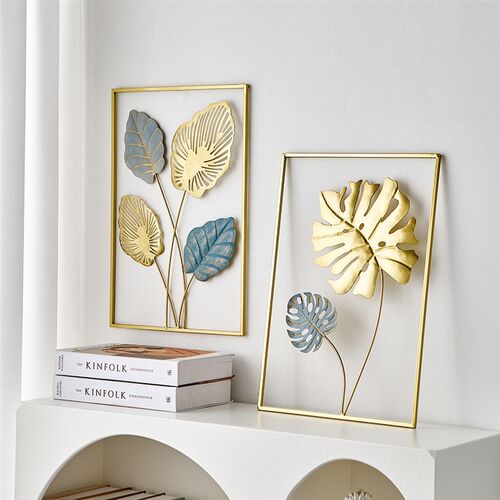 Nordic Home Wall Decor Macrame Wall Hanging Decor Metal Roun