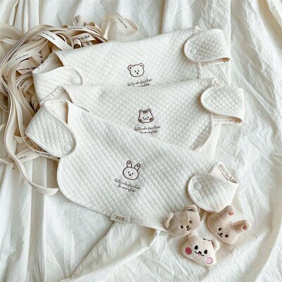 3Pcs/set Baby Bibs Sucking with Chest Bite Towel Shoulder Wa