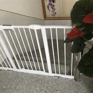Child pet door gate isolation stair barrier protective dog