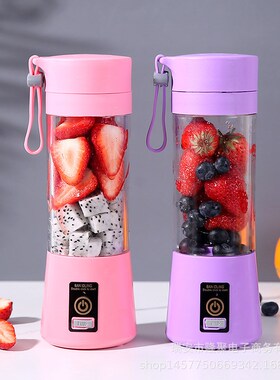Portable Blender Bottle USB Mixer Fruit Vegetable Juice