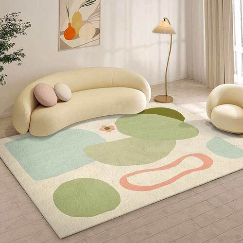 Ins Nordic imitatoon Cashmere  Bedroom Fresh Style Girl Beds