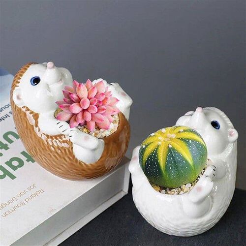 Animal planter flower container plant flowerpot bonsai