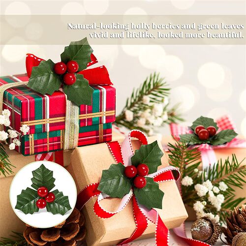 10/50/100pcs 12mm Berry Christmas Artificial Decoration Simu