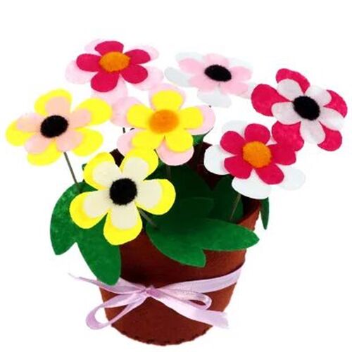 Flower Pot Crafts Toys for Children Kids DIY Potted Plant Ki