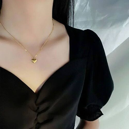 New Cross-border Couple Cavicle Chain Geometric