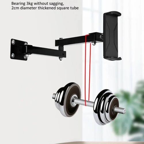 Wall Mount Tablet Stand Adjustable Long Arm Sretchable Cell