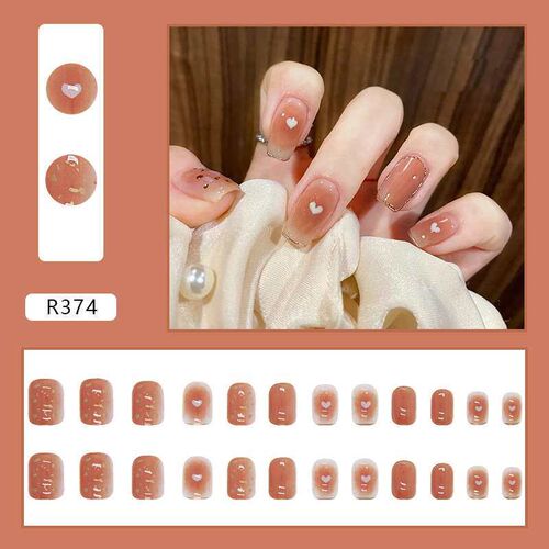 Nail Patch Nail Patch Short Removable Nail Patch Finished Bl