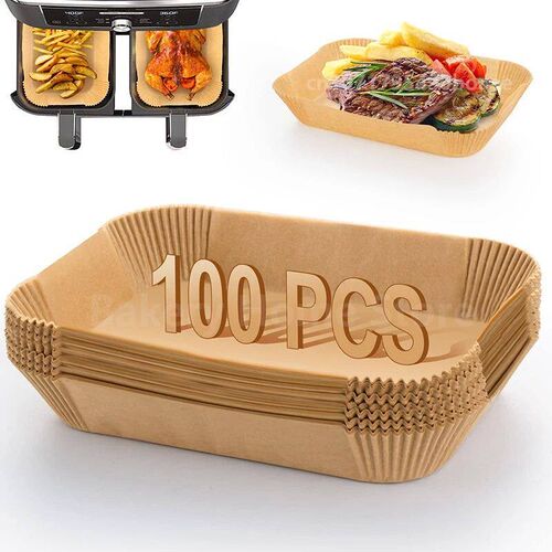 Rectangle Disposable Airfryer Baking Paper Liner Waterproof