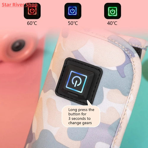 2022 New Portable USB Baby Bottle Warmer Travel Milk Warmer