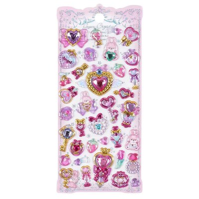 1 pc Random Kawaii cate 3D Girly Gemstone Gilding ers Scrapb