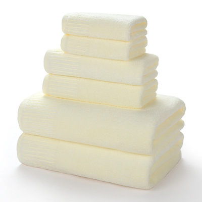 美容院酒店浴巾套装 3PCS 100% Cotton bath Towel Set Absorbent