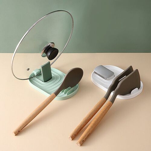 Kitchen Spatula Pot Lid Storage Rack Household Cooking Spatu