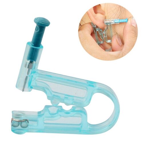 1/10 Pcs Ear Piercing Gun Kit Disposable Disinfect Safety Ea