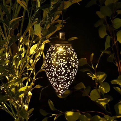 Outdoor Water Drop Shaped Solar Projection Light Waterproof