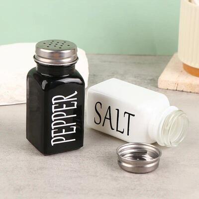 1Pc Salt And Pepper Shaker Storage Spice Shakers Spice Dispe