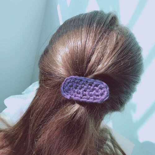 Autumn and winter new warm color coarse wool hair clip color