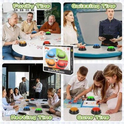 Buzzers For Answer BClassroom Accessories Competition Props