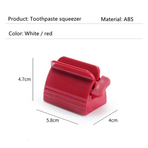 1/2pcs Multifunction Toothpaste Tube Squeezer Manual Squeeze