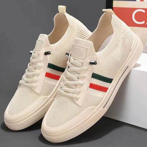 Mens shoes spring autumn new mens breathable mesh panel sh