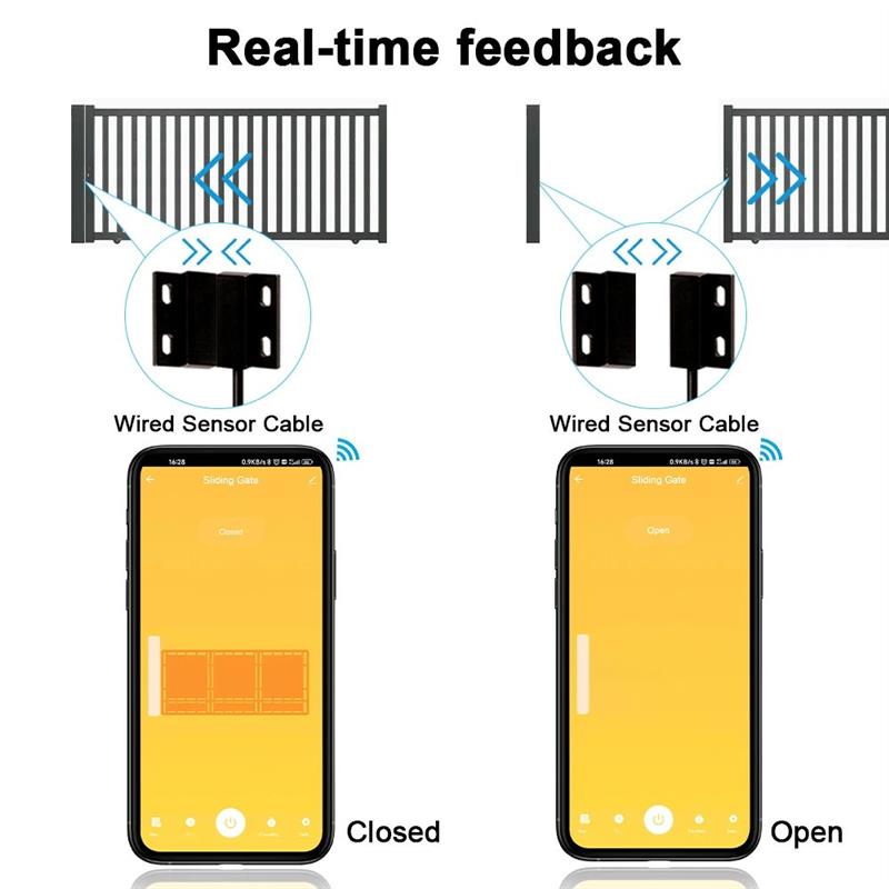 LoraTap Tuya Smart Life Garage Door Sensors Opener Controlle - 实物图