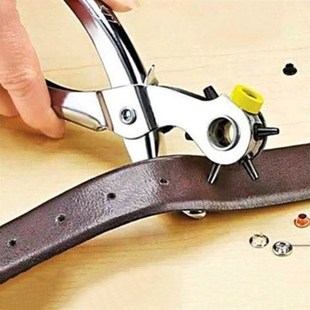 New puncher duty leather hole punch hand pliers belt