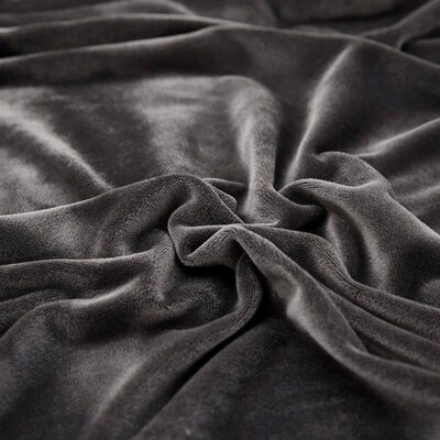 Elasticated Velvet Sofa Seat Cushion Covers Plush Chair Cove