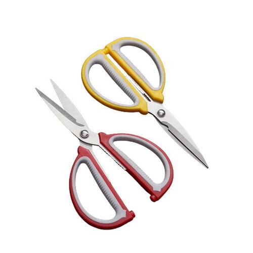 Multi-purpose household stainless steel kitchen scissors for