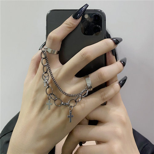 14 Style rendy Cross Crystal Couple Ring Women Finger Jewelr