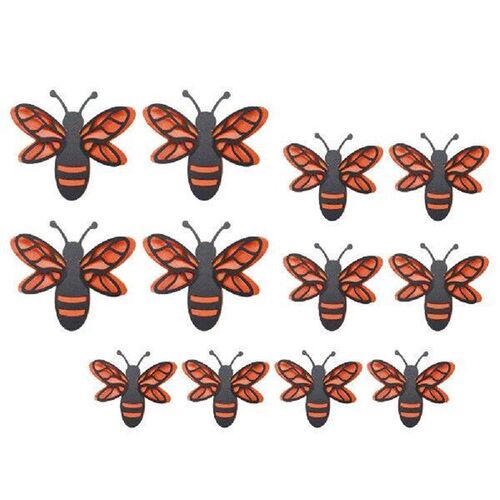 Decor 3 Sticker Bees Wall Decors Ornament Stickers Decals