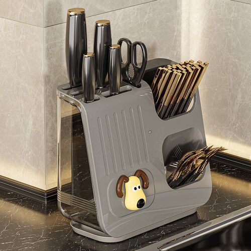 Multi functional chopstick holder, knife holder, storage box