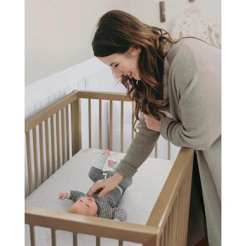 Mini Crib Mattress, 38 x 24inch  2-Stage Dual Firmness with