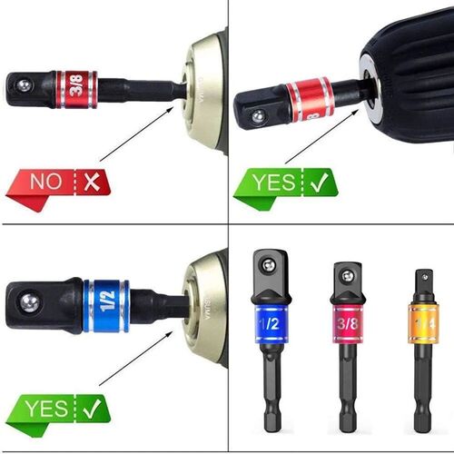 Impact Grade 105 Degree Angle Screw Driver Socket Holder Ada