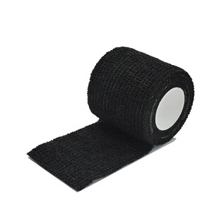 1/6/10Pcs 4.8m Black First Aid Self Adhesive Cohesive Elasti
