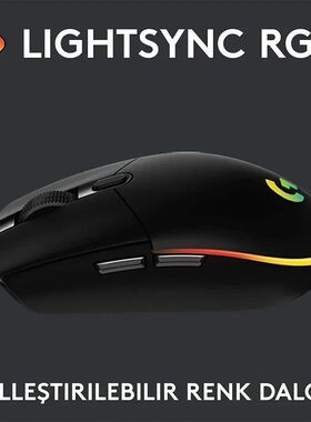 Logitech G102 Mouse USB Wired Gaming Mouse 8000 DPI Rainbow
