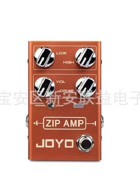 JOYO R-04 ZIP AMP强烈压缩感过载音色增益失真电吉他单块效果器