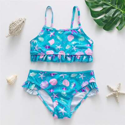 2~10Year Toddler Baby Girl Swimsuit Kids Swimwear High quali