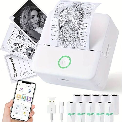 er Printer - Model X6 Print Pods  Printer, Bluetooth Thermal