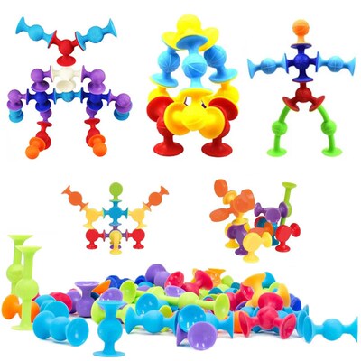 Soft Silicone Sucker Popular Dart Toy DIY Animal/Human Silic