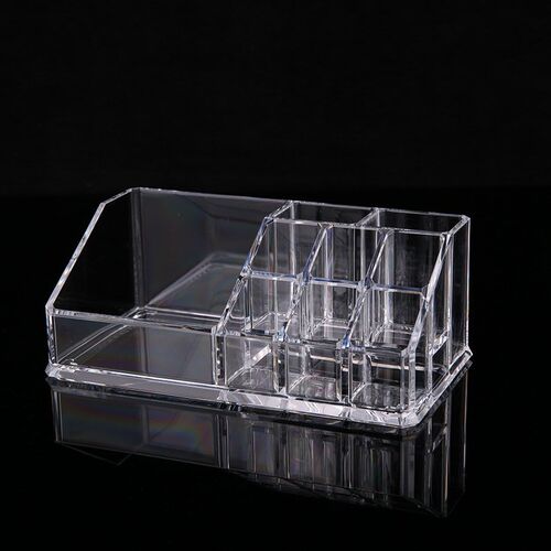 9 Grid Acrylic Makeup Organizer Storage Box Cosmetic Box Lip